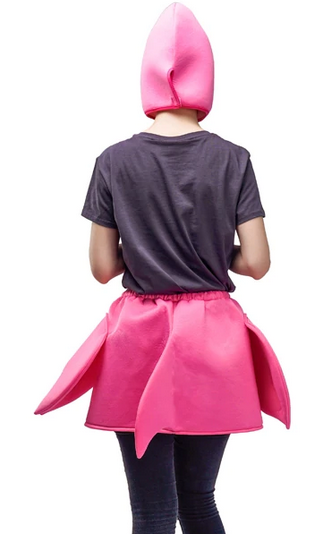 deguisement rigolo flamant rose oiseau animal carnaval enterrement