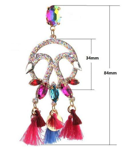 creole flamant rose pompon