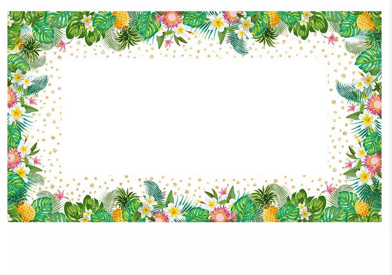 nappe flamant rose ananas