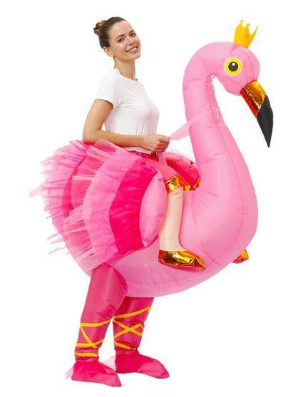 deguisement flamant rose pour adulte