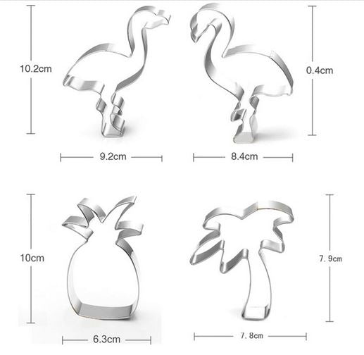 Emporte-pièces Biscuits Flamant Rose