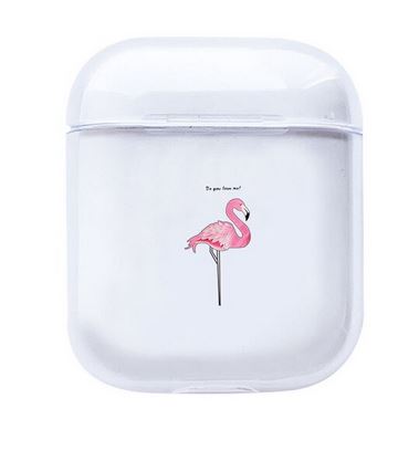 etui flamant rose unique chargeur airpods