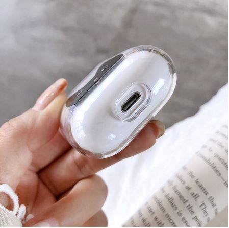 Étui Chargeur Airpods Flamant Rose Princesse