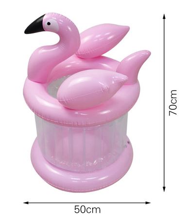 accessoire piscine flamant rose
