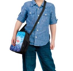 glaciere souple pour enfant flamant rose