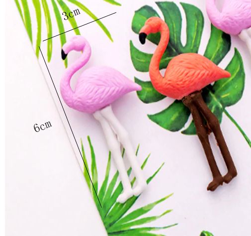 gomme en forme de flamant rose