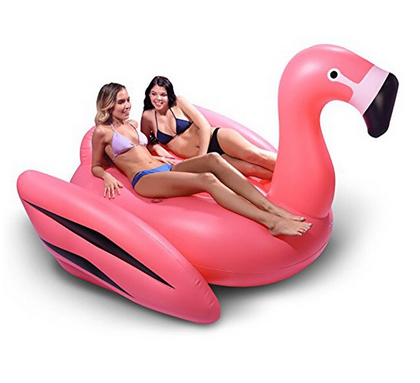 bouee flamant rose matelas