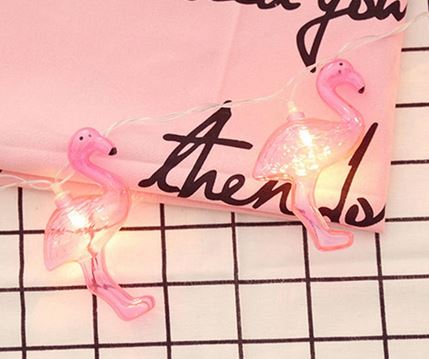 belle guirlande flamant rose pas chere