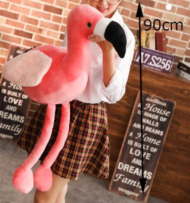 peluche geante flamant rose pas cher