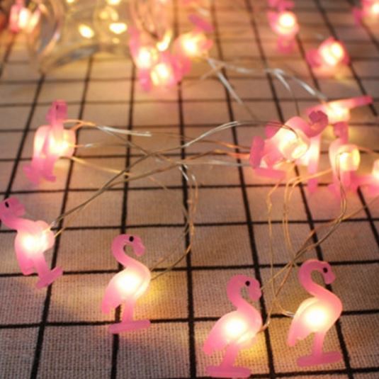 Guirlande Flamant Rose