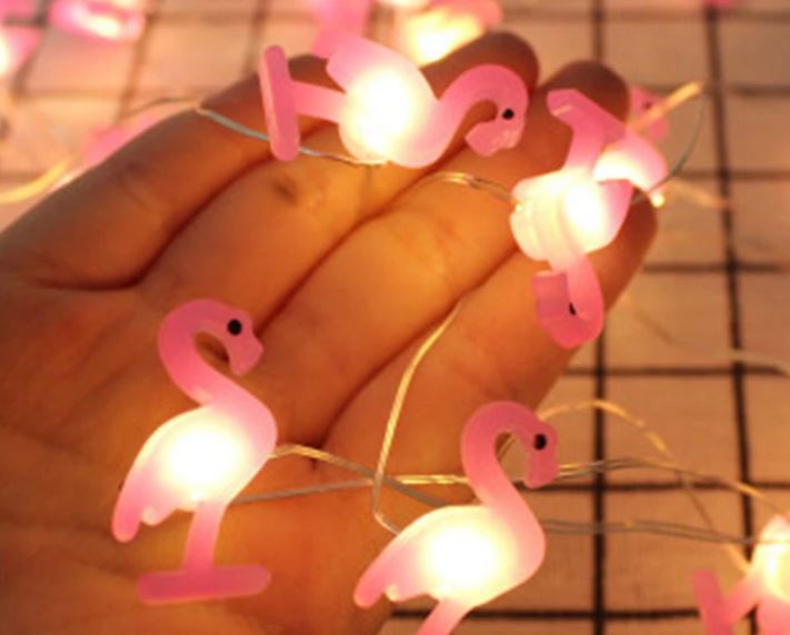 Guirlande Flamant Rose