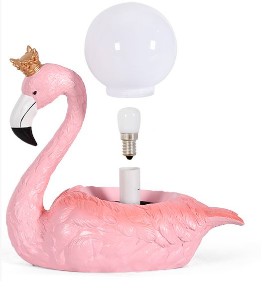 lampe flamant rose led ampoule