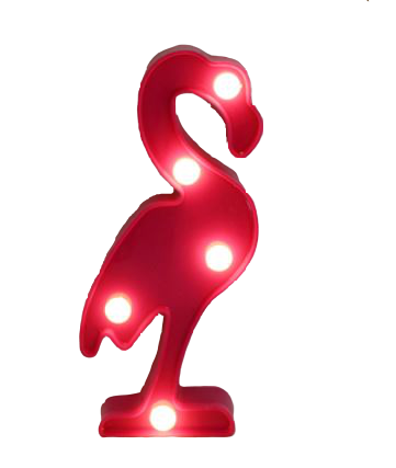 lampe led flamant rose pas cher