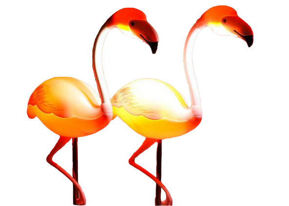 lampe de chevet flamant rose