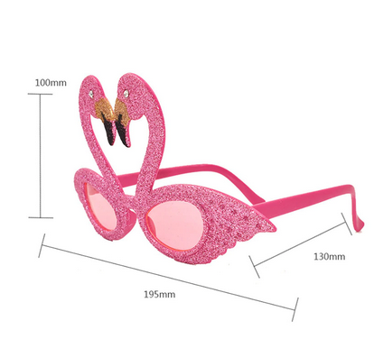 lunettes de deguisement flamant rose pas cher
