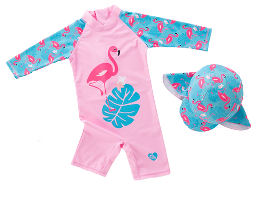 combinaison maillot de bain fille anti uv pas cher protection