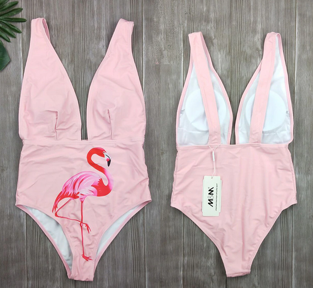 meilleur maillot de bain femme avec flamingo