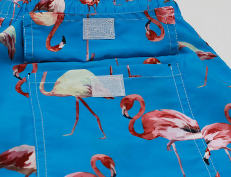 flamingo poche bermuda homme