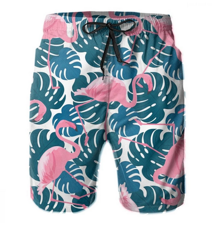 maillot tendance flamant rose pour homme