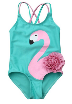 maillot de bain une piece flamant rose pas cher