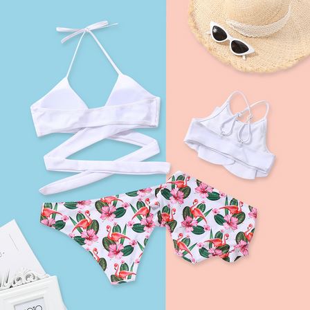 meme maillots de bain pour maman et enfant