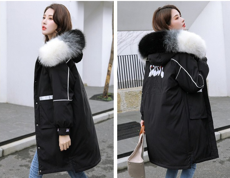 manteau flamant rose fausse fourrure