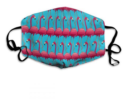 masque flamant rose unisexe