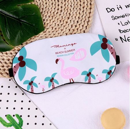 bandeau flamant rose pour dormir