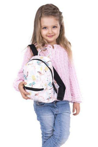 petit sac a dos pour maternelle fille flamant rose