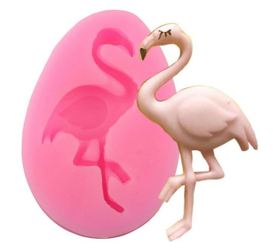 flamant rose moule silicone decoration gateau