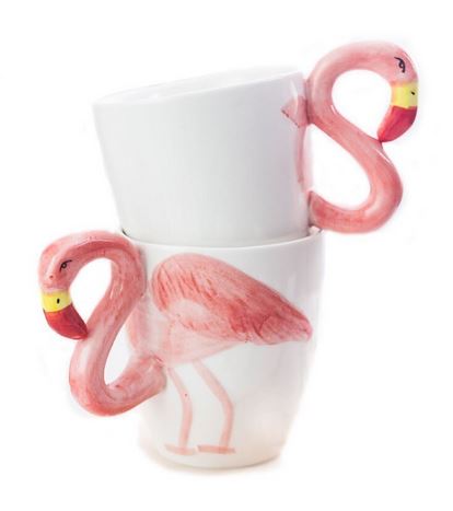 tasse flamant rose 3d