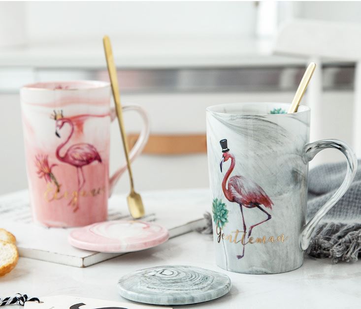 mug flamant rose pas cher