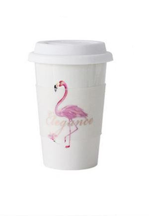 tasse mug flamant rose