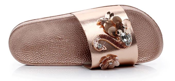 mules elegante flamant rose cristal