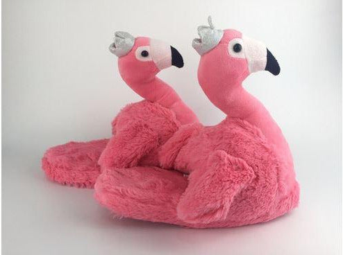 pantoufles flamant rose taille 37