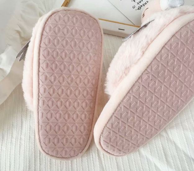 Pantoufles Flamant Rose Pastel tout doux