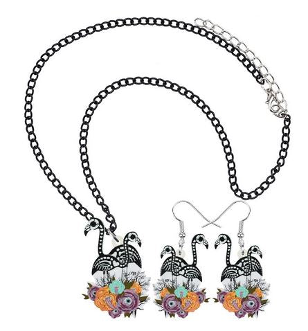 collier boucles d'oreilles