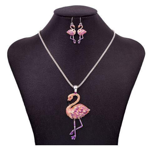 parure flamant rose