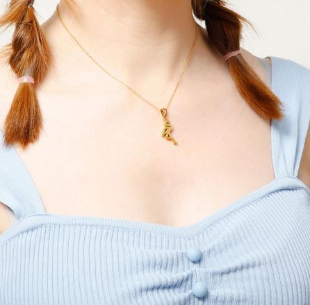 collier flamant rose or pas cher