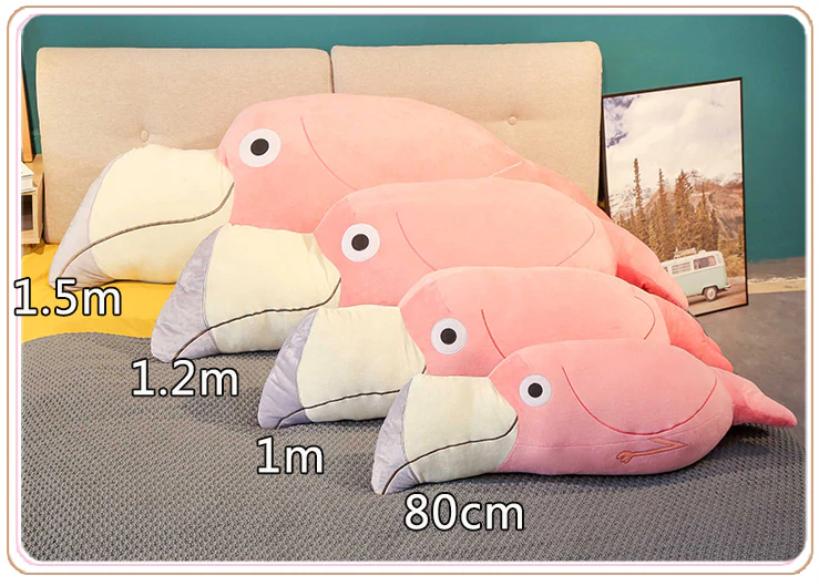 Peluche Géante Flamant Rose