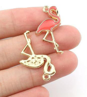 pendentif flamant rose tendance