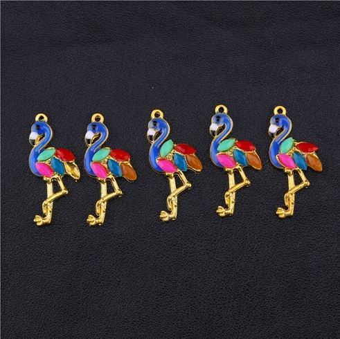 pendentif flamingo