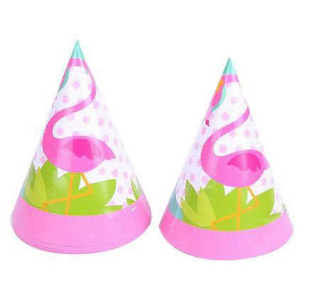 Petit Chapeau de Fête Flamant Rose