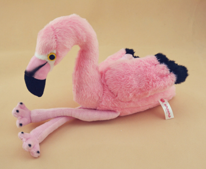 petite peluche flamant rose