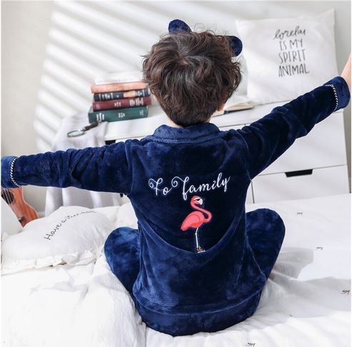 beau pyjama flamant rose