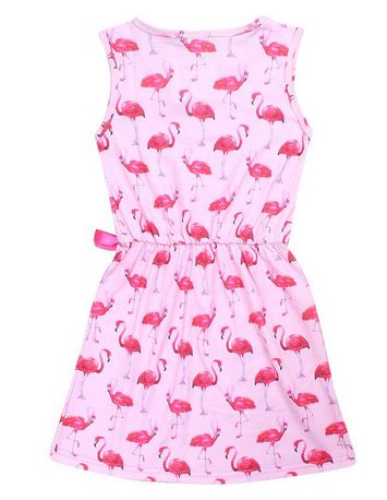 petite robe avec flamant rose