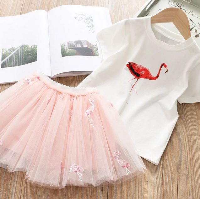 robe rose flamant rose