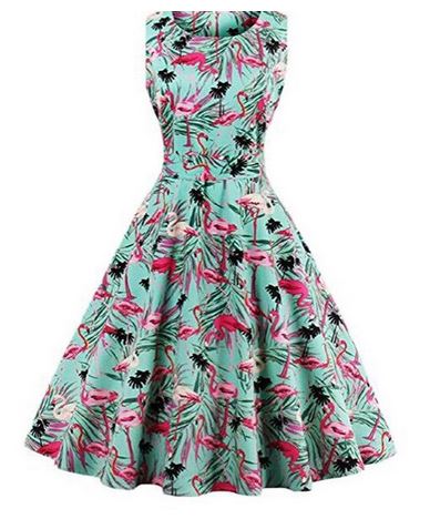 robe flamant rose sexy