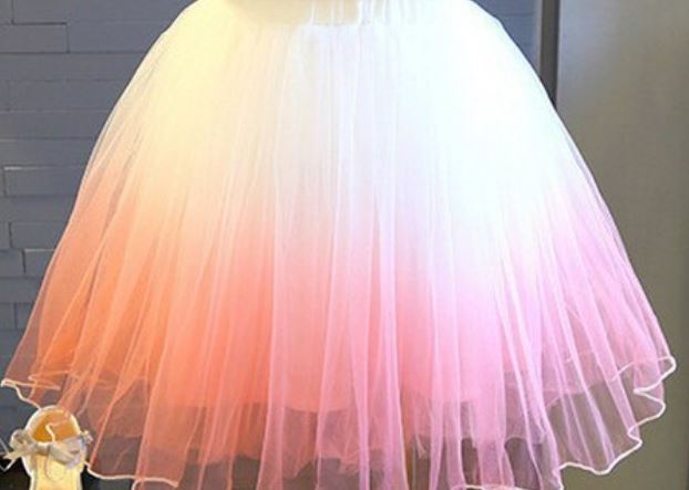 tutu flamant rose degrade