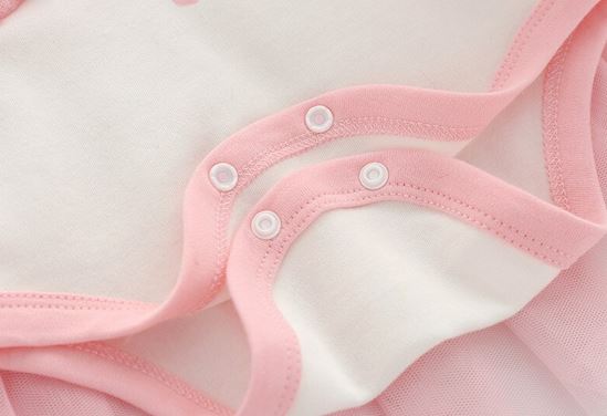 finition body pour robe flamant rose bebe